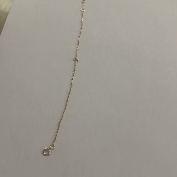 Stone and Strand “S” Gold Initial Bracelet - Picture 12 of 16